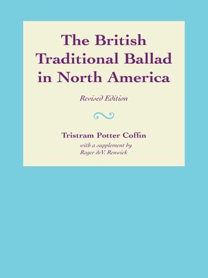 cover image of The British Traditional Ballad in North America